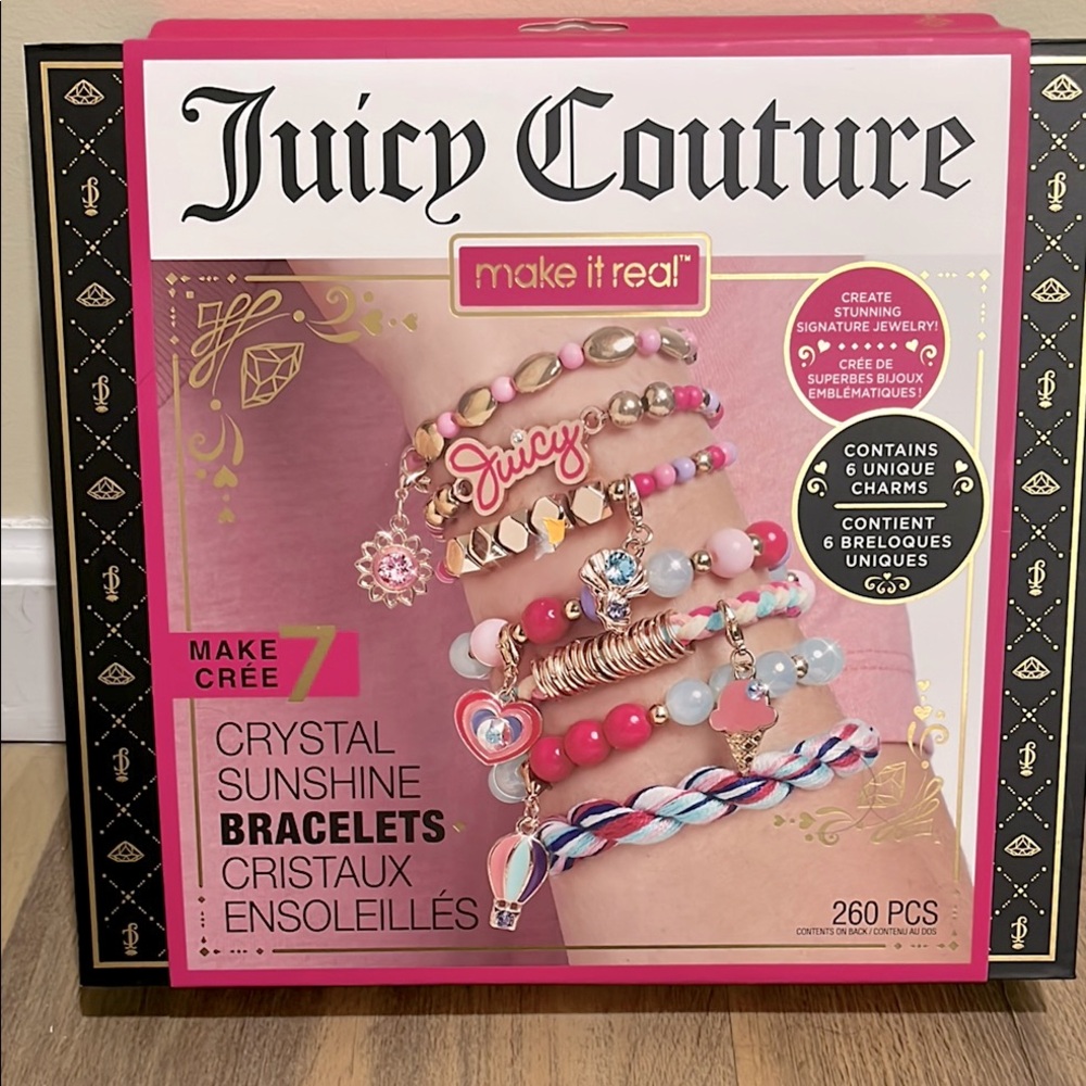 Juicy Couture Make it Real Crystal Sunshine Bracelet Kit